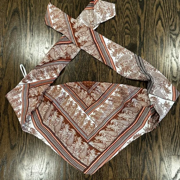 NWOT Cotton Candy LA Strapless Scarf Top - Picture 2 of 3